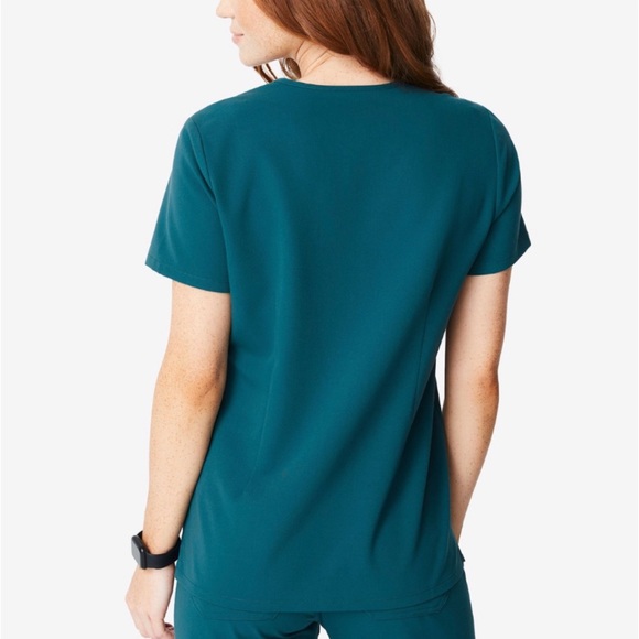 Figs Tops Figs Caribbean Blue Scrub Top Poshmark